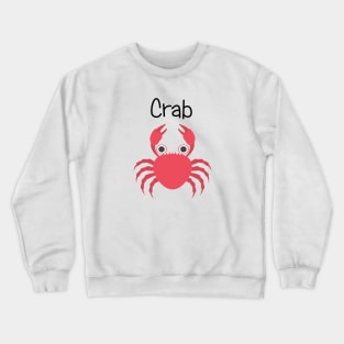 Red Crabby Crab Crewneck Sweatshirt